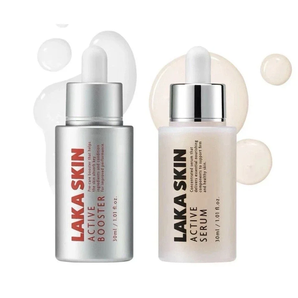 LAKA SKIN Active Booster & Serum Duo/Firming Booster Set firms skin Dual PDRN